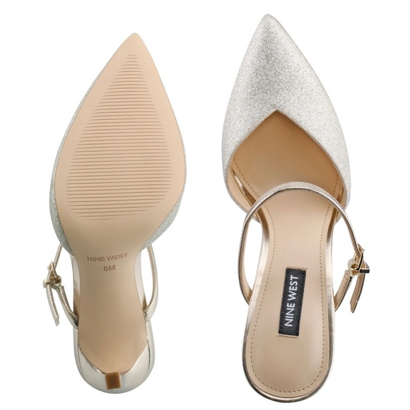 Nine West Tips Heel Mules - Picture 5 of 5